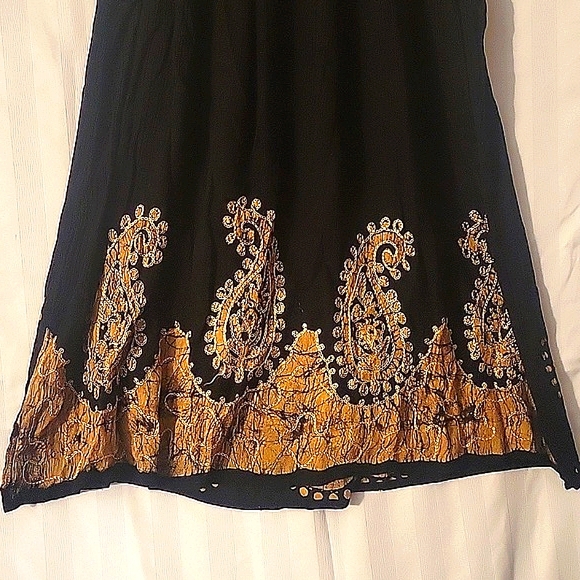 RIMA Beach World Embroidered Boho Tank Top, OS - Picture 3 of 8